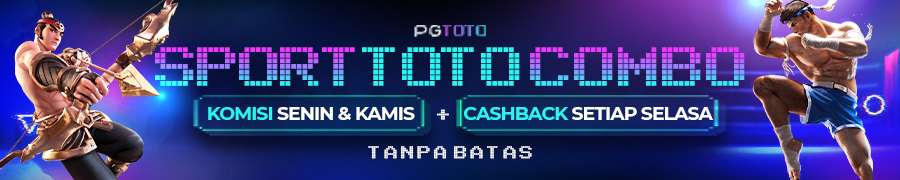 PGTOTO - Cashback & Komisi Sportsbook TANPA BATAS!